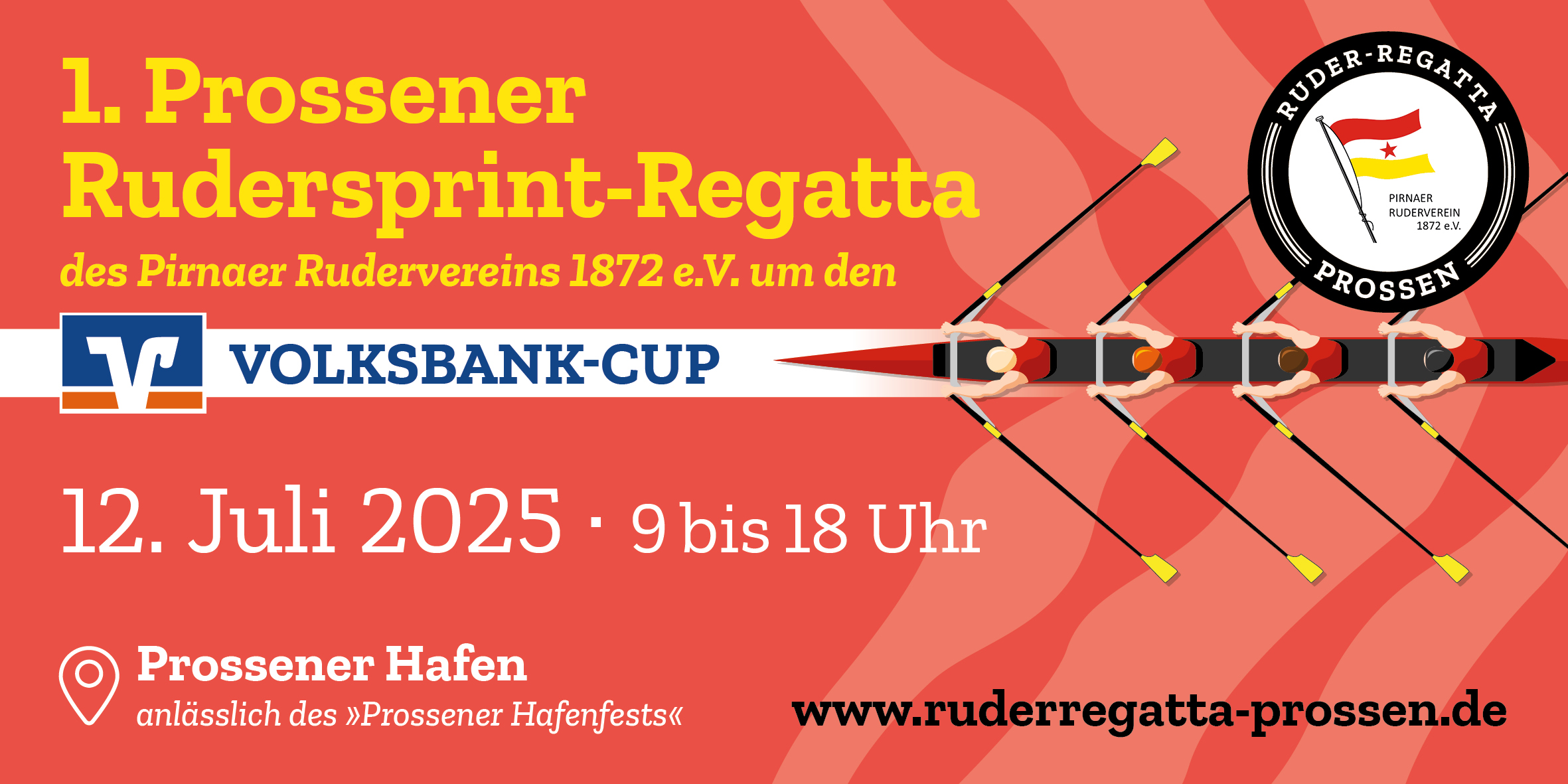 SAVE THE DATE: 1. Prossener Rudersprint-Regatta 2025